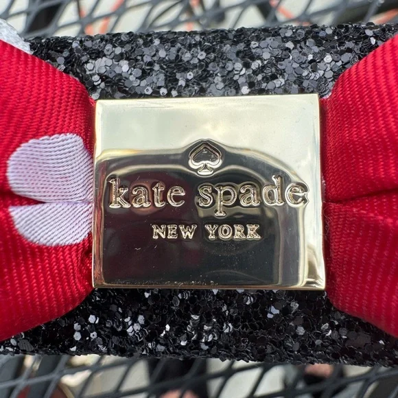 Kate Spade Minnie Mouse Glitter Clasp Clutch - Picture 4 of 7